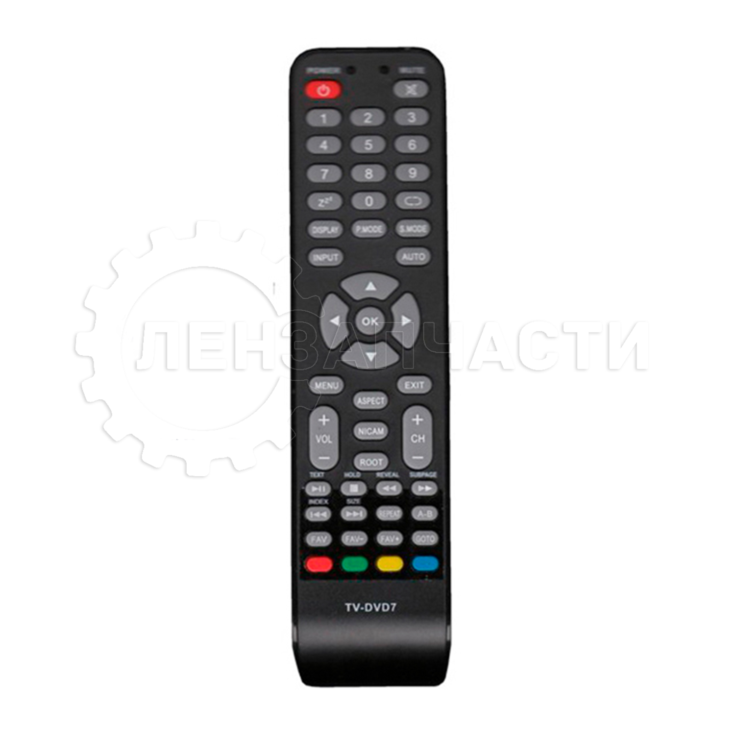 Пульт дистанционного управления для телевизоров и DVD-плееров Supra TV-DVD7