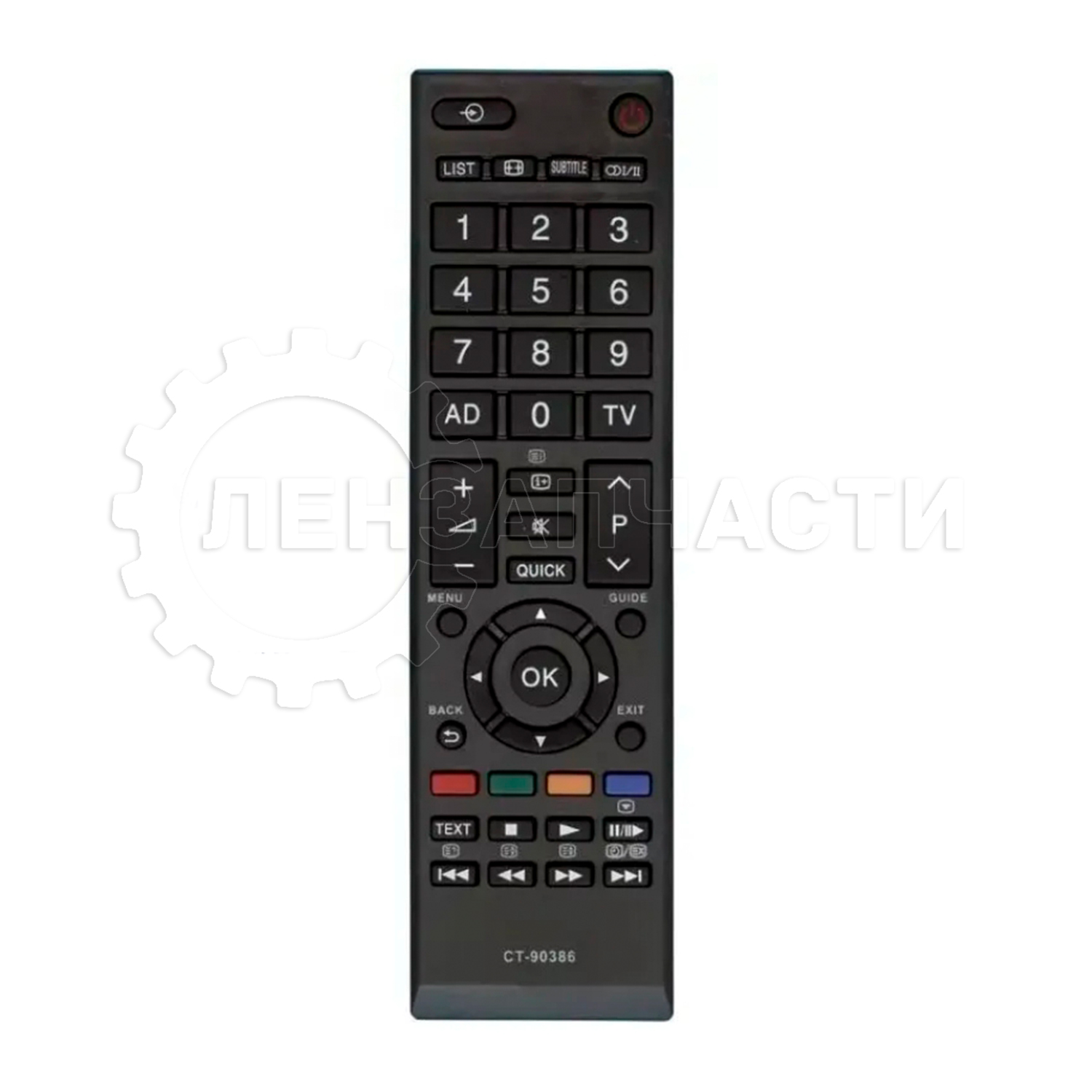 Пульт дистанционного управления для Toshiba CT-90386